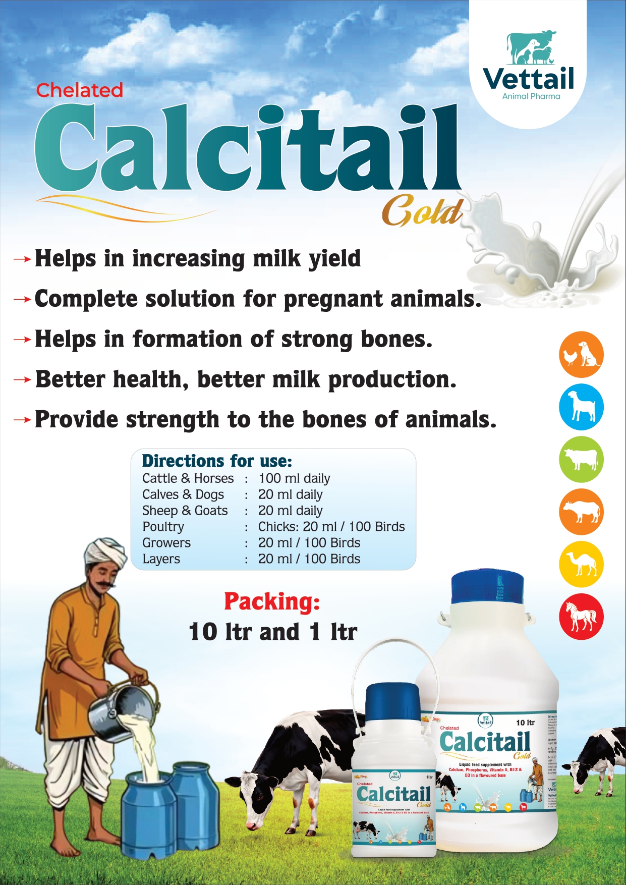 Calcitail Gold Chelated Calcium